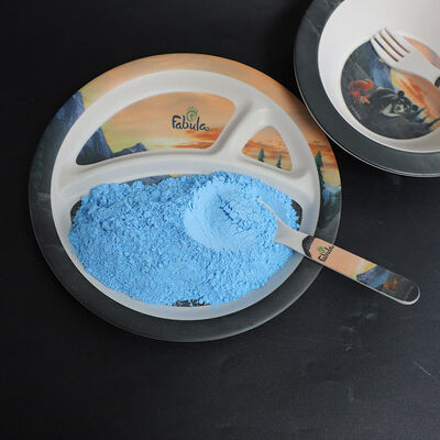 Zat tidak berbahaya Bubuk melamin murni dengan polimerisasi berbahaya tidak akan terjadi Digunakan dalam produksi pelapis dan perekat