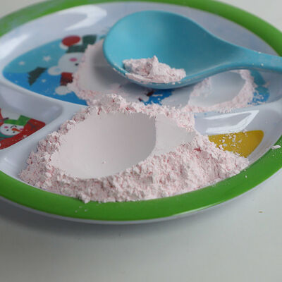 GUFAITH Pink Melmaine Powder Food Grade Melamin formaldehida Resin Bahan baku untuk Perlengkapan Meja Warna Melamin Moulding Compound Stable Excellent Flow