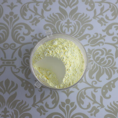 GUFAITH Kuning 100% Melamin Food Grade Resin Formaldehida Melamin Bahan Baku untuk Peralatan Makan Senyawa Cetakan Melamin Aliran Stabil Sangat Baik