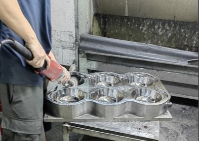 Cetakan Peralatan Makan Melamin ISO 1 * 6 Rongga Mangkuk Melamin Kustom