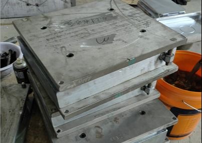 Matte Finish Melamine Dinner Compression Mould Dapat Disesuaikan