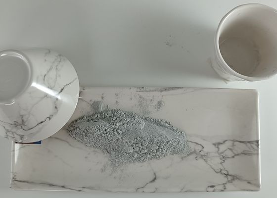 Sampel Imitasi Porselen Amino Plastik Kristal Putih Tersedia