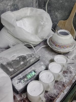 Massal 99,8% Purity Melamine Resin Powder CAS 108-78-1 UF1P Tidak Beracun