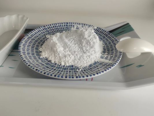 Sampel Gratis Bahan Baku Melamin 1573kg / M3 Bubuk kristal