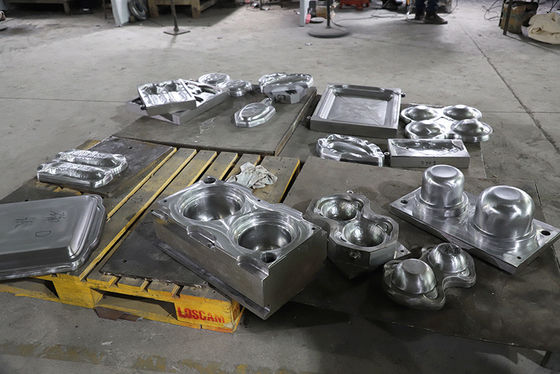 Cetakan Peralatan Makan Melamin yang Dapat Disesuaikan Satu Rongga Beberapa Rongga Membentuk Die