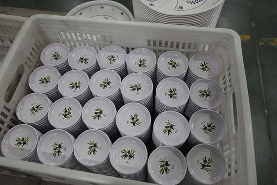 Food Grade Tripolycyanamide Melamine Moulding Powder Untuk Peralatan Makan 1.573g/m3