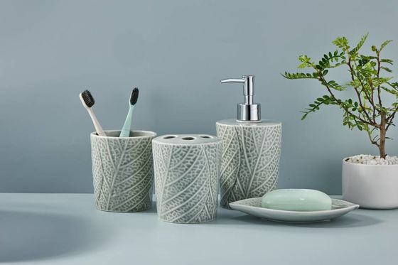 Set Counter Kamar Mandi tahan lama 4pcs Hand Pump Dispenser Sabun