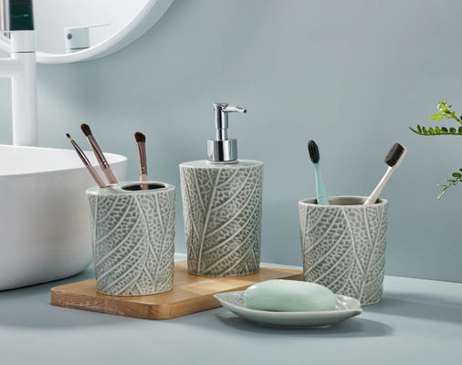 Set Counter Kamar Mandi tahan lama 4pcs Hand Pump Dispenser Sabun