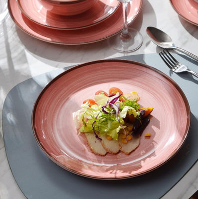 12 pcs Melamine Dinnerware Set Piring Dan Mangkuk Untuk 4