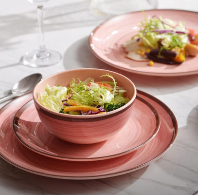 12 pcs Melamine Dinnerware Set Piring Dan Mangkuk Untuk 4