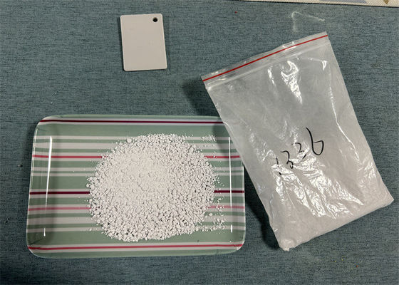 990,8% Melamin Moulding Powder Resin Bahan baku C3h6n6