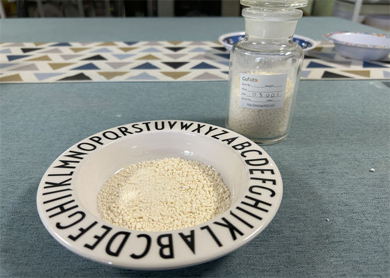 Warna Putih Melamin Bubuk Cetakan C3h6n6 Granul Kandungan Abu Rendah