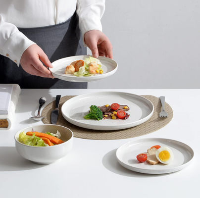 Melamine Meja Berwarna-warni Tidak Bisa Runtuh Set Bebas Bpa