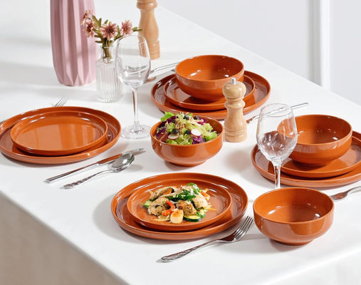 12 Piece Microwave Outdoor Dinnerware Untuk 4 Orang