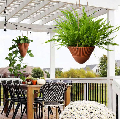 Penangkaran penanam untuk tanaman dalam ruangan,Terracotta Penangkaran Penangkaran Penangkaran,Keramik Penangkaran Pot Tanaman,Penggantung Keranjang,Penggantung Penangkaran