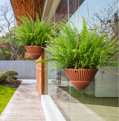 Penangkaran penanam untuk tanaman dalam ruangan,Terracotta Penangkaran Penangkaran Penangkaran,Keramik Penangkaran Pot Tanaman,Penggantung Keranjang,Penggantung Penangkaran