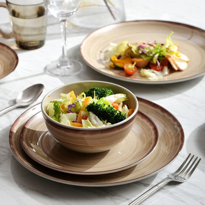 Melamine set chip bebas bulat