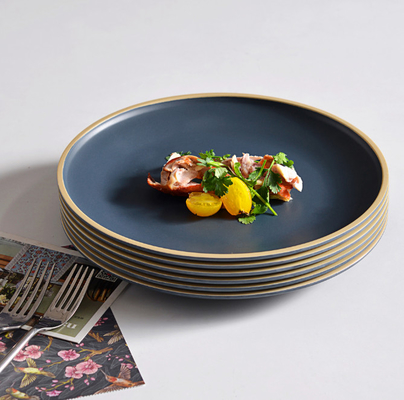 Gufaith 10,5 Inch Melamine Plates Set Outdoor Unbreakable Bpa Bebas