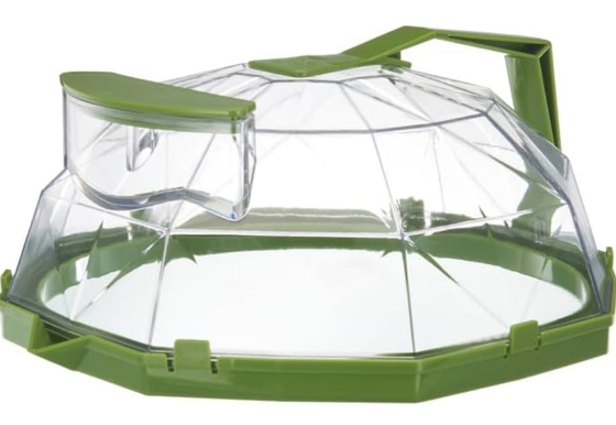 Fine Nice Microwave Splatter Cover Makanan Dapur Gadgets 10 Inch Dengan Handle