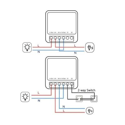 Modul Wifi yang nyaman Panel saklar lampu kayu padat 10A 16A 110v-250v 86*86mm