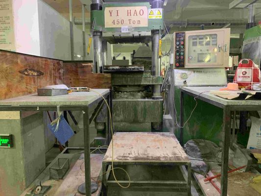 Komputer dikendalikan Melamine Compression Molding Tableware Machine 350t