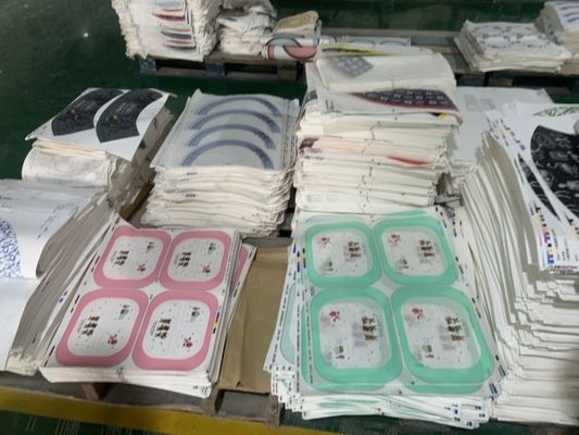 100% tebal Resin Melamin Decal Paper Disesuaikan Untuk Melamin Dinnerware