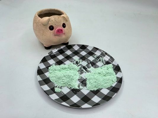 Bubuk melamin Bahan baku untuk Melamin Perlengkapan Meja Formaldehida Membentuk Urea Formaldehida Resin