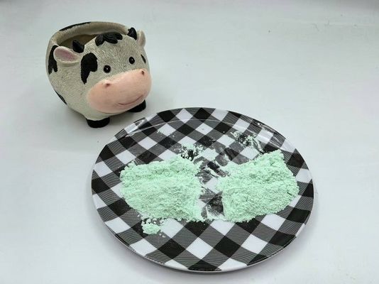 Bubuk melamin Bahan baku untuk Melamin Perlengkapan Meja Formaldehida Membentuk Urea Formaldehida Resin