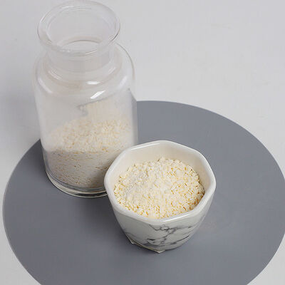 SHUANGYAN Kadar Abu 003 Persen Granul Melamin Rumus Molekul C3H6N6 Bahan yang Cocok untuk Produksi Industri Kimia