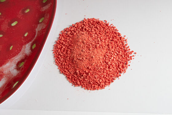 Kepadatan GUFAITH 1573 Gcm3 Granul Melamin digunakan dalam aditif tahan api dan manufaktur resin yang memberikan kinerja