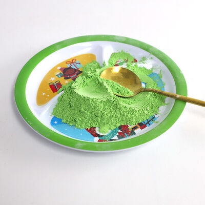 GUFAITH Green Melmaine Moulding Compound Powder Good Stable Easy Forming Melamine Formaldehyde Powder Amino Resin Bahan baku Makanan Berkualitas Tinggi Pakaian Makan Piring sendok
