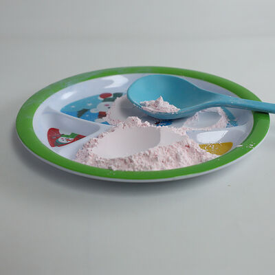 GUFAITH Pink Melmaine Powder Food Grade Melamin formaldehida Resin Bahan baku untuk Perlengkapan Meja Warna Melamin Moulding Compound Stable Excellent Flow