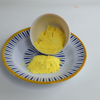 SONYEE Kuning 100% Melamin 25kg Bahan Baku Cocok untuk Manufaktur Peralatan Makan Mengkilap dan Pasokan Bahan Baku Melamin yang Konsisten