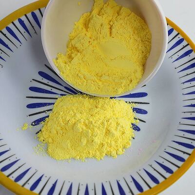 SONYEE Kuning 100% Melamin 25kg Bahan Baku Cocok untuk Manufaktur Peralatan Makan Mengkilap dan Pasokan Bahan Baku Melamin yang Konsisten