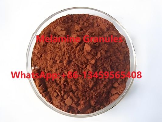 Produsen Bahan Kimia Harga Murah Brown Powder Melamin Produsen Bahan Kimia CAS 108-78-1 untuk Industri